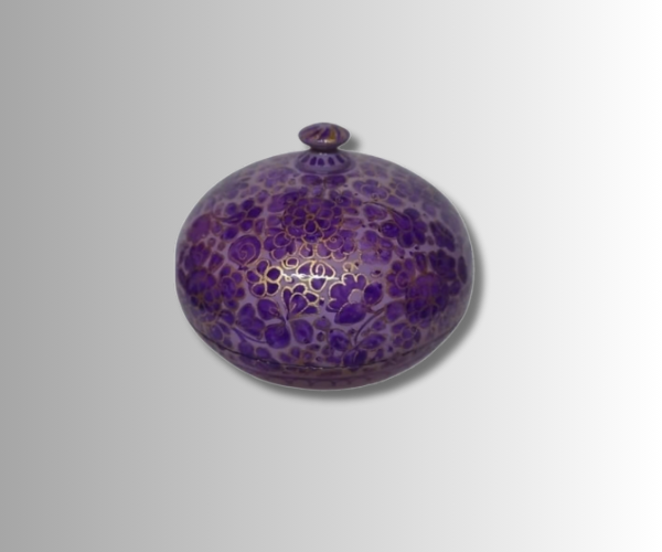 PAPIER MACHIE POWDER BOX